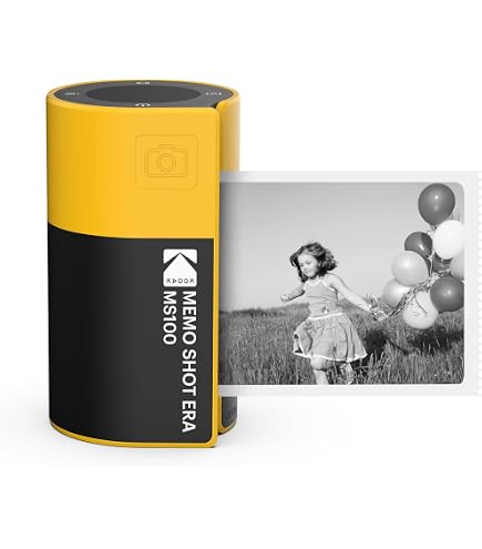 KODAK Memo Shot ERA Kids Câmera digital instantânea e impressora